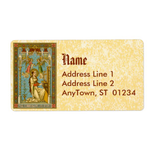 NeoGothic St. Cecilia van Rome (BNG 02) Etiket