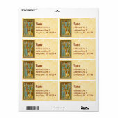 NeoGothic St. Cecilia van Rome (BNG 02) Etiket (Full Sheet)