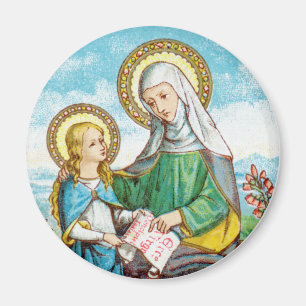 Neogotische Sint-Anna en jonge Maria (SAU 29) Magneet
