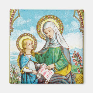 Neogotische Sint-Anna en jonge Maria (SAU 29) Magneet