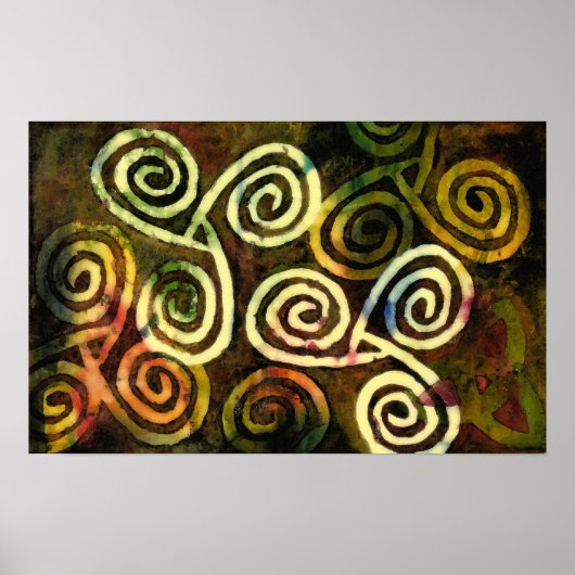 NeoLithic Cave Art Poster (Voorkant)