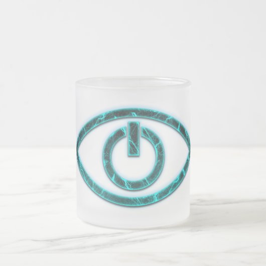 Neolution - tasse noire orpheline Bleue de Frost (Centre)