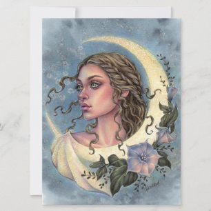 Neoma Fantasy New Moon Enchantress Art Kaart