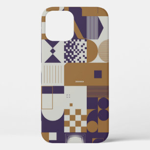 Neomodern esthetica van het brutalisme design post iPhone 12 hoesje