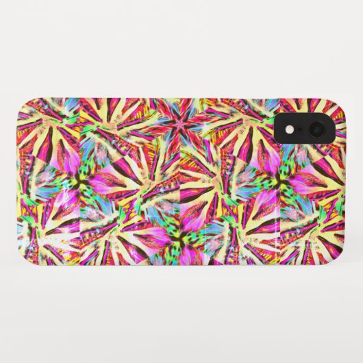 Neon 3D Diamond Imprimer iPhone / coque ipad (Dos (Horizontal))
