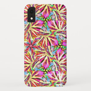 Neon 3D Diamond Print iPhone / iPad draagtas iPhone XR Hoesje