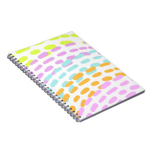 Neon 80-kleuren in dierenafdrukken notitieboek