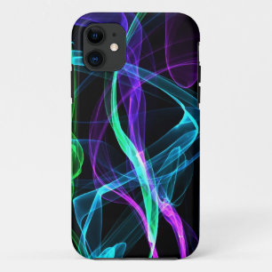 Neon Abstract iPhone 11 Hoesje
