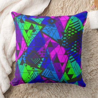 Neon abstract . kussen