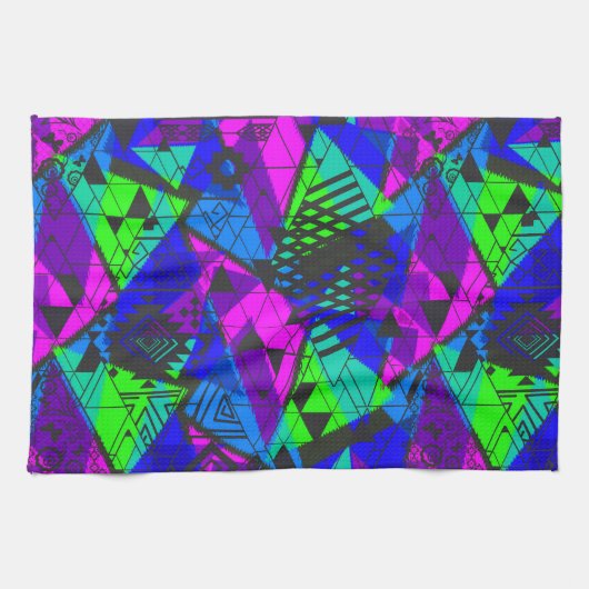 Neon abstract. theedoek (Horizontaal)