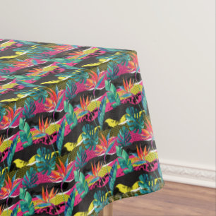 Neon Abstract tropisch textuur patroon Tafelkleed
