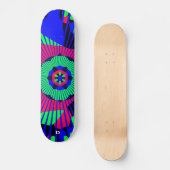 Neon Abstrait Dd Marque Skateboard (Recto)