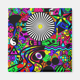 Neon Abstrait Magnet