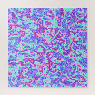 Neon Acid Trip Marble Legpuzzel