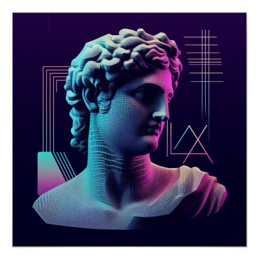 Neon Aelexis Perfect Poster (Voorkant)