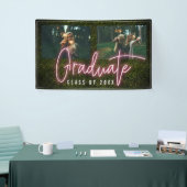 Neon Afstuderen Klasse 2 Fotogradatie Partij Spandoek (Beurs)