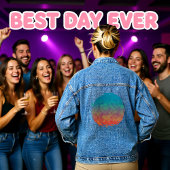 Neon Afterlight Denim Jacket