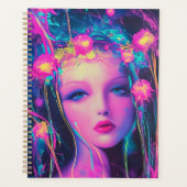 Neon Alien Goddess  Planner (Voorkant)