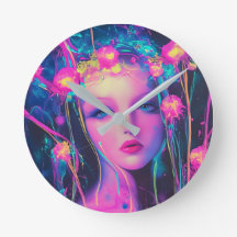 Neon Alien Goddess