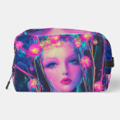 Neon Alien Goddess Toilettasje (Achterkant)