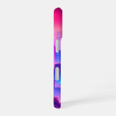 Neon Alien Planet iPhone 16 Coque | Sci-Fi Cosmic  (Côté droit)