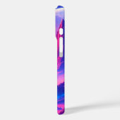 Neon Alien Planet iPhone 16 Coque | Sci-Fi Cosmic  (Verso / Gauche)