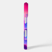 Neon Alien Planet iPhone 16 Coque | Sci-Fi Cosmic  (Verso / Droite)