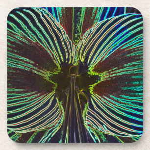 Neon Amaryllis Onderzetter