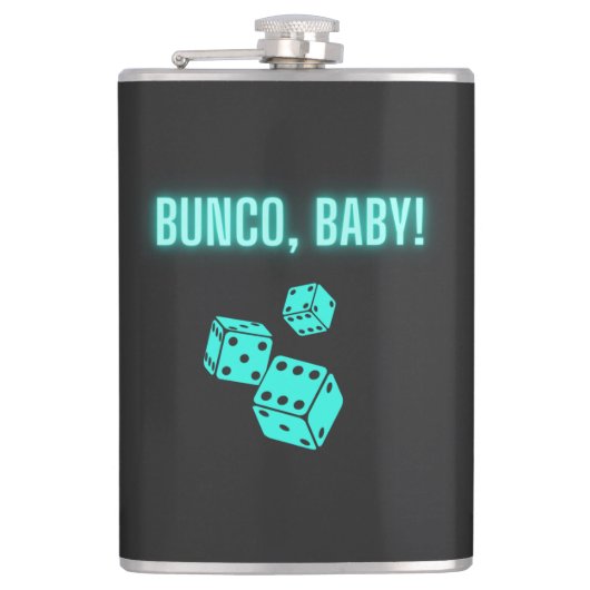 Neon Aqua Bunco Baby Heupfles (Voorkant)