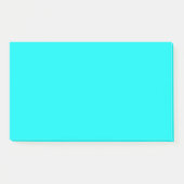 Neon Aqua Post-it® Notes (Voorkant)