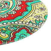 Neon arabesk ornament: jaren '80 stijl. snijplank (Hoek)