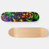 Neon Art Skateboard (Horizontaal)