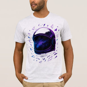 Neon Astronaut Galaxy Mist T-shirt