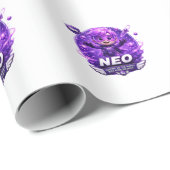 Neon ATOMIVRA Cadeaupapier (Rol Hoek)
