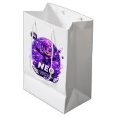 Neon ATOMIVRA Medium Cadeauzakje (Voorkant Gekanteld)