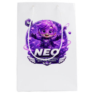 Neon ATOMIVRA Medium Cadeauzakje