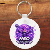 Neon ATOMIVRA Sleutelhanger (Voorkant)