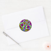 Neon ball stickers (Envelop)