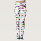 Neon Ballerinas Danse de ballet Danseuse Leggings (Devant)