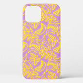 Neon Bananas Coque rose-Mate coque iphone (Verso)