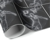 Neon Basketball Player Number 67 Cadeaupapier (Rol Hoek)