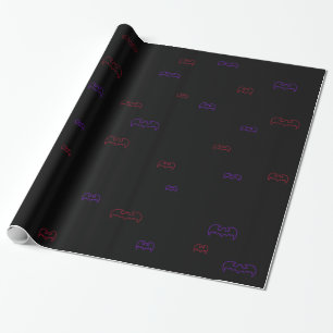 Neon Bats Cadeaupapier