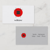 Neon BC Visitekaartje (Voorkant / Achterkant)