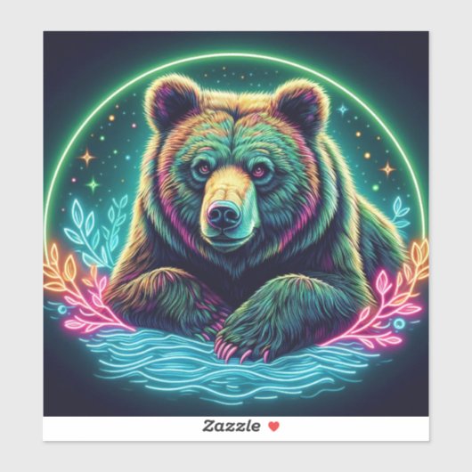 Neon-Beer Sticker (Vel)