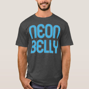 Neon Belly Blue Brazilian Jiu Jitsu voor BJJ Cool T-shirt