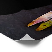 *~* Neon Black Tree AP81 Etherisch citaat Poster (Hoek)