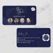 Neon Blonde Salon Visitekaartjes (Voorkant / Achterkant)