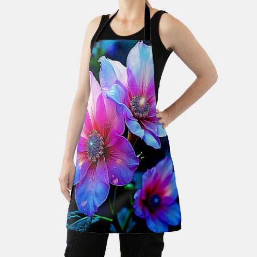 Neon Bloom Magic Glow Design Schort (Insitu)