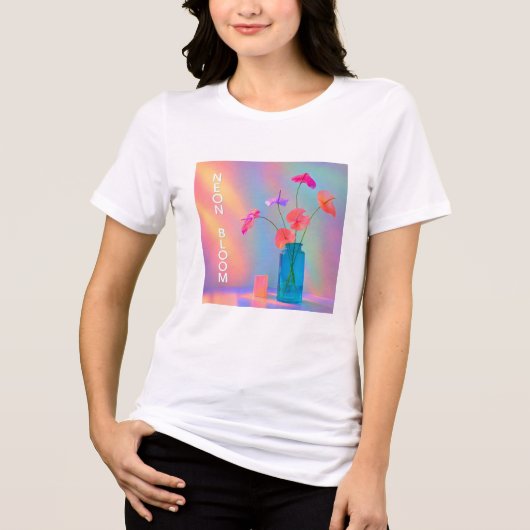 Neon Bloom T-shirts (Voorkant)
