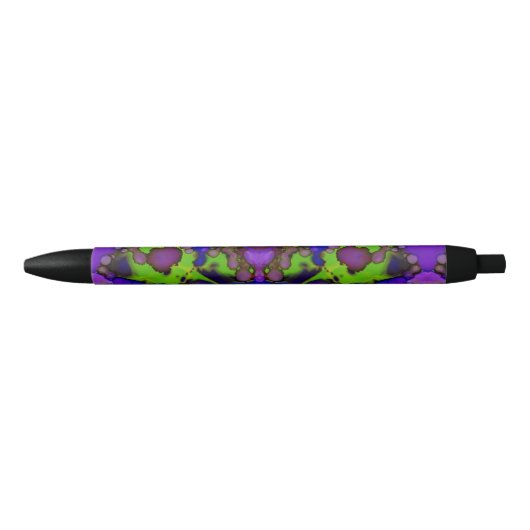 Neon Bloomstorm Zwarte Inkt Pen (Voorkant)